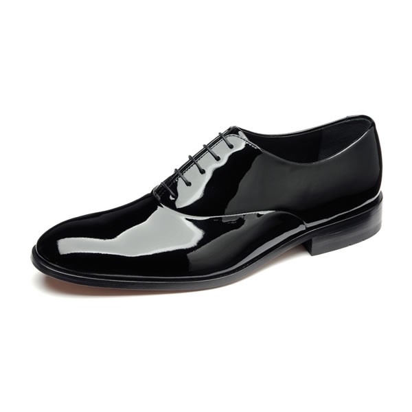 Loake Lakschoenen - Zwart - Schoenen - Lifestyle - The ShoeCare-Shop