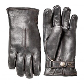 Hestra handschoenen Deerskin lambfur - Zwart